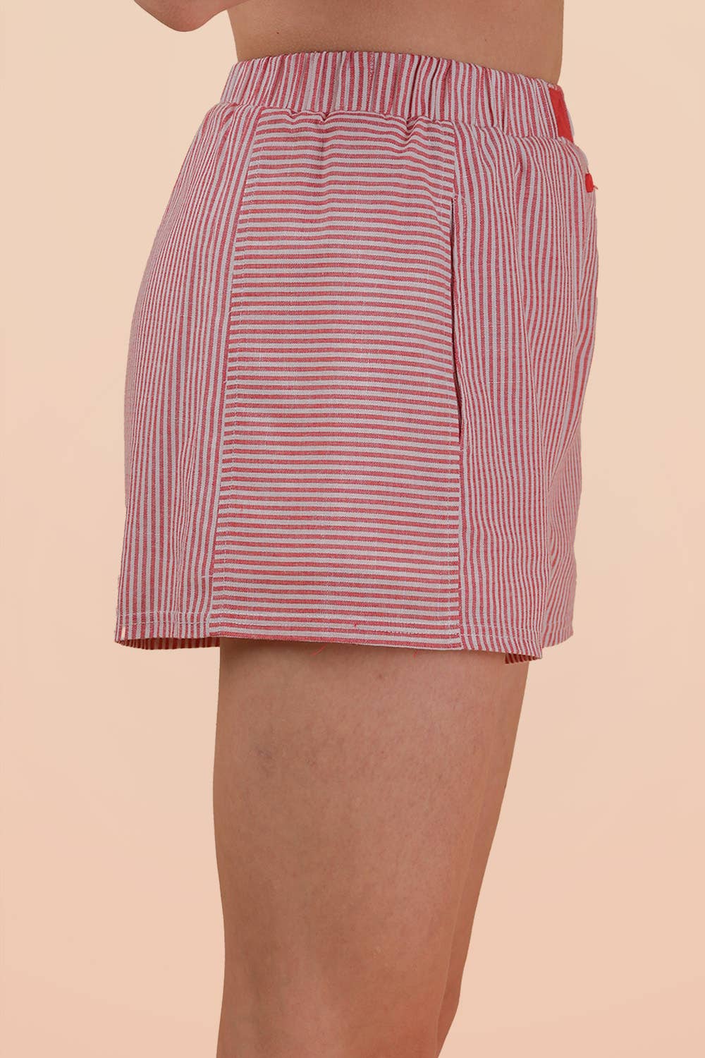 NP70735-Striped & Checker Boxer Shorts