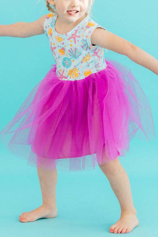 Summer Splash Tank Tutu Dress