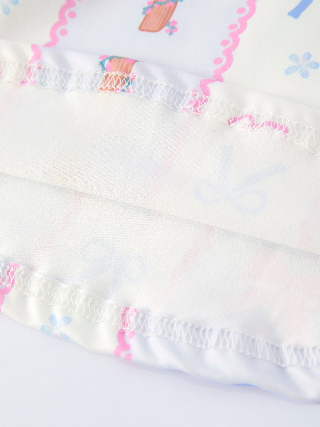 Easter Egg and Cross Print Christening Girls Dress