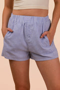 NP70735-Striped & Checker Boxer Shorts