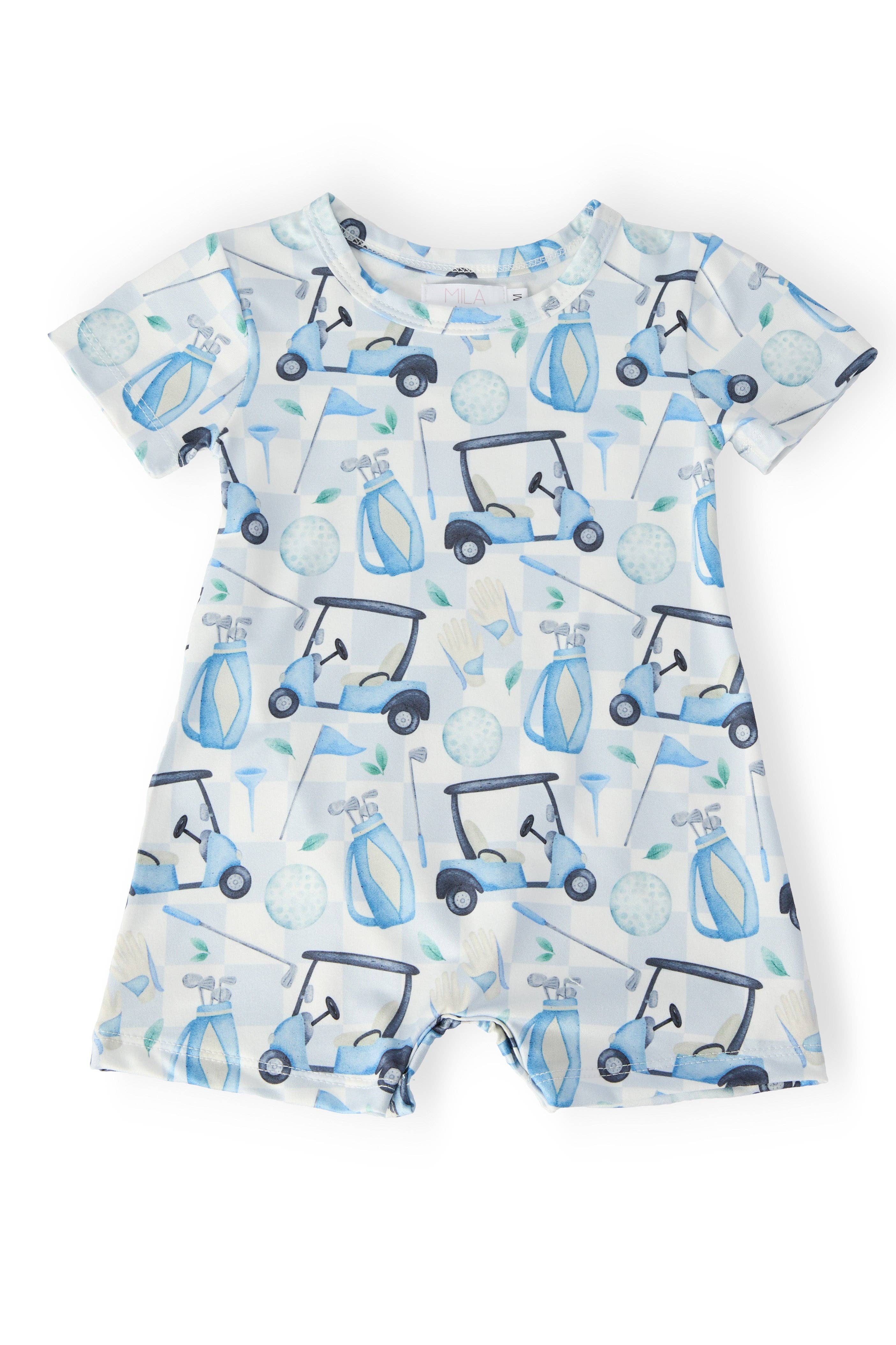 Tee Time S/S Shorty One-Piece