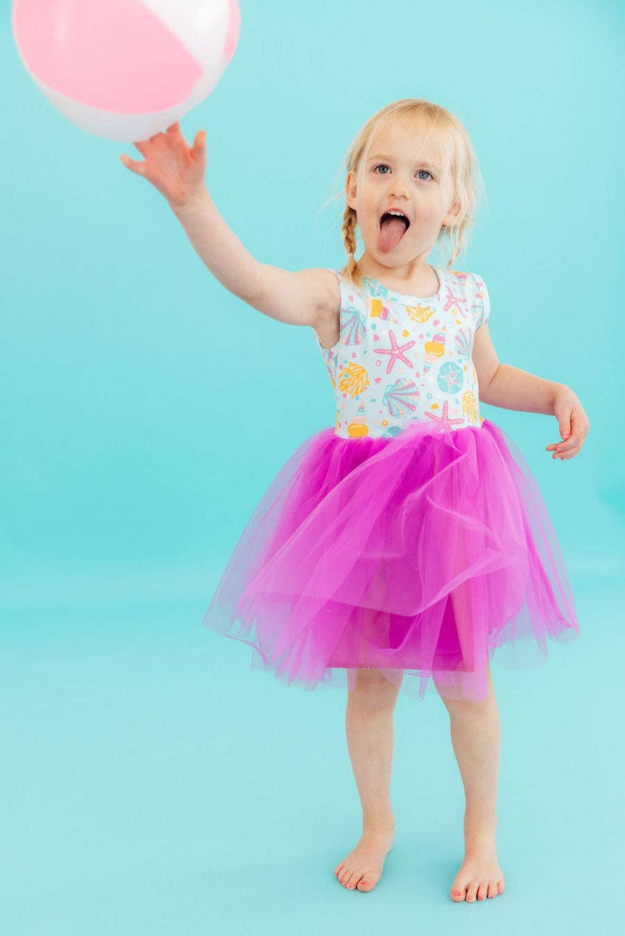 Summer Splash Tank Tutu Dress